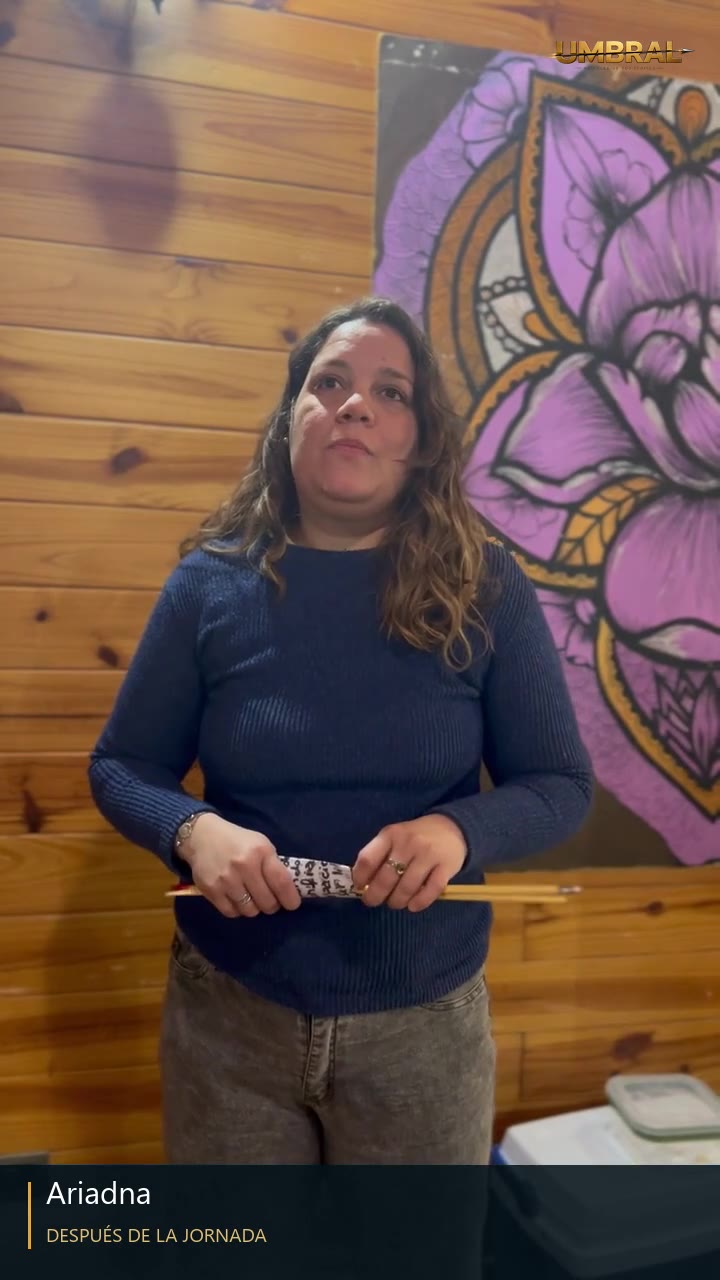 Ariadna durante su testimonio