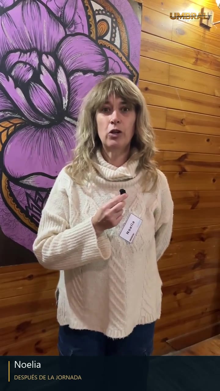 Noelia durante su testimonio